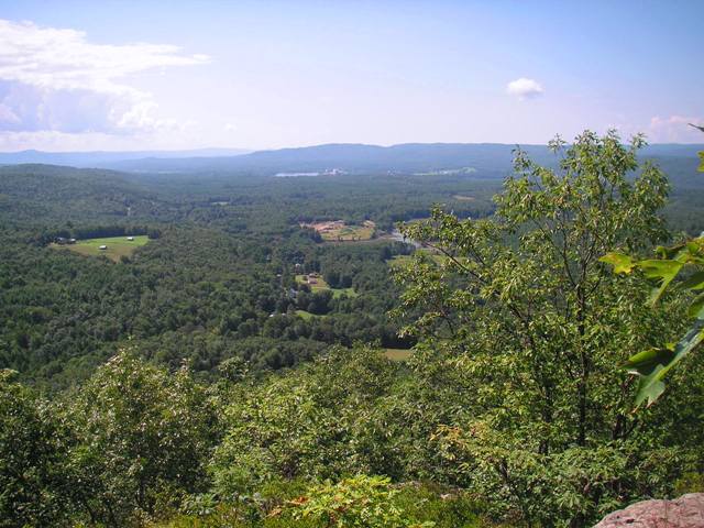 southwest from Daniels Mtn overlook
